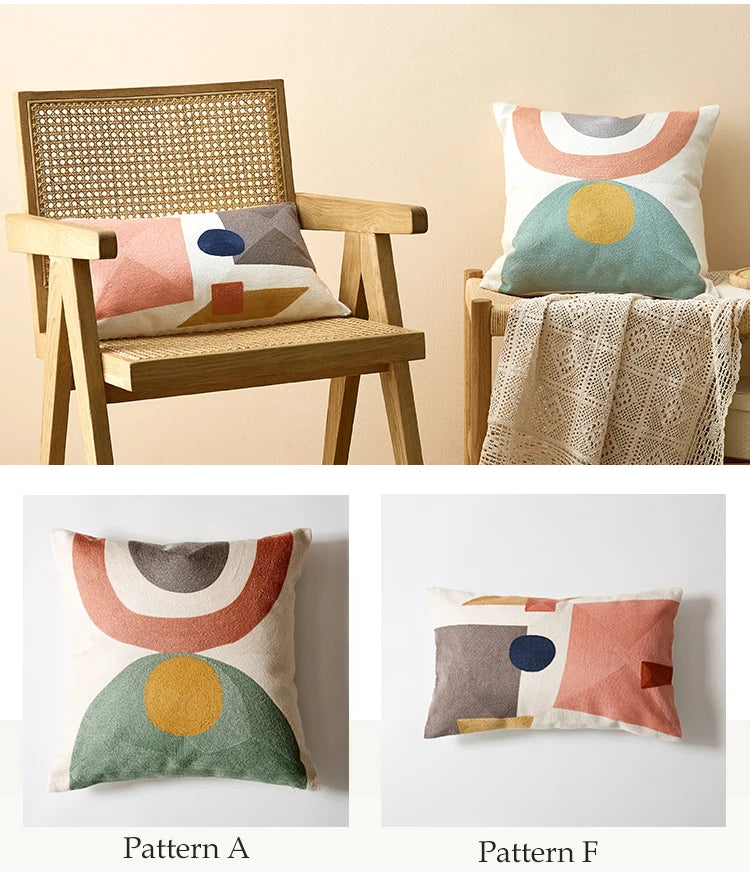 Cushion Cover 45x45cm/30x50cm Abrstract Gometric Pillow Cover