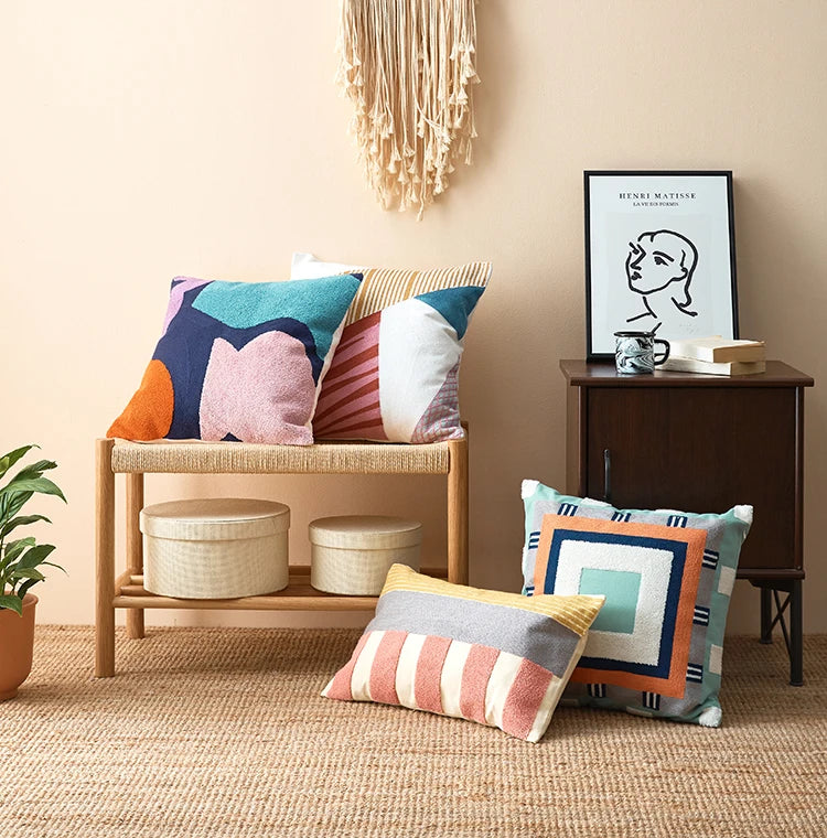 Cushion Cover 45x45cm/30x50cm Abrstract Gometric Pillow Cover