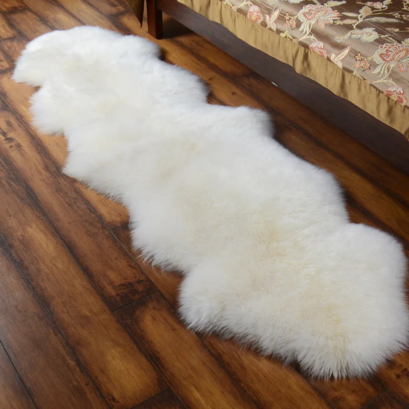 MS.Softex Natural Sheepskin Rug Bedroom Australian Sheepskin Floor Rug
