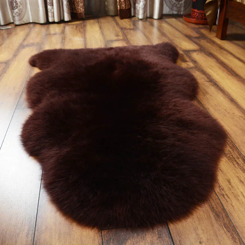 MS.Softex Natural Sheepskin Rug Bedroom Australian Sheepskin Floor Rug