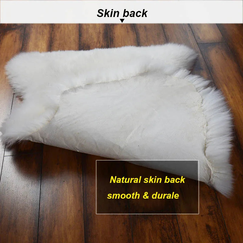 MS.Softex Natural Sheepskin Rug Bedroom Australian Sheepskin Floor Rug