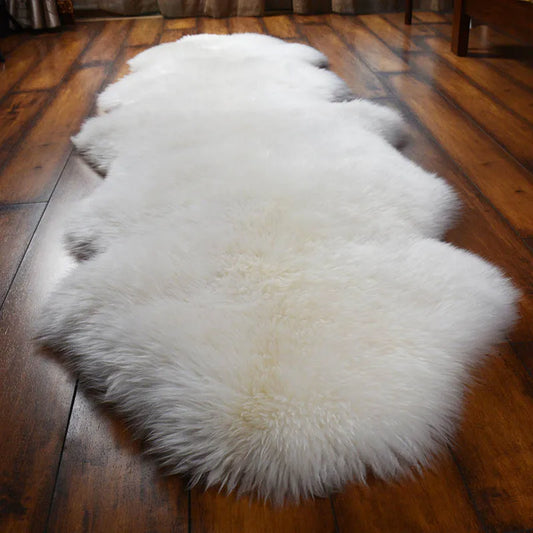 MS.Softex Natural Sheepskin Rug Bedroom Australian Sheepskin Floor Rug