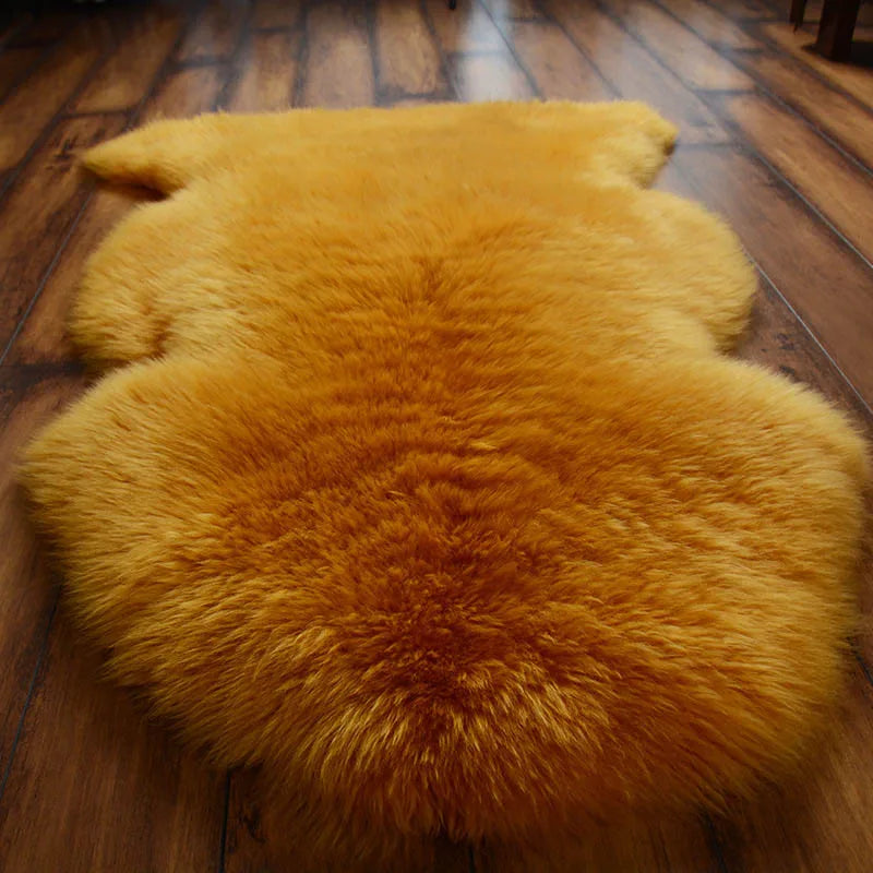 MS.Softex Natural Sheepskin Rug Bedroom Australian Sheepskin Floor Rug