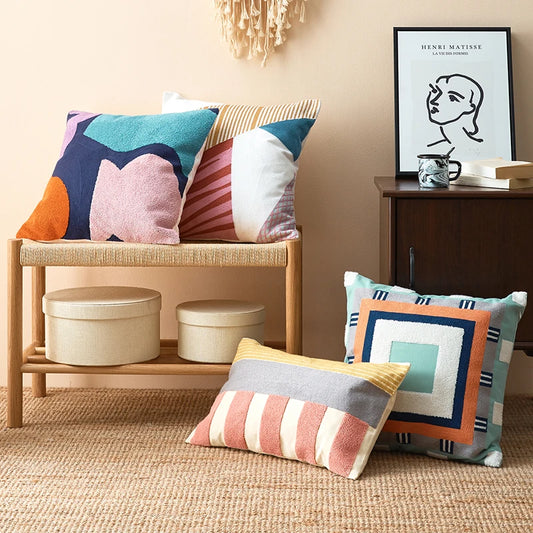 Cushion Cover 45x45cm/30x50cm Abrstract Gometric Pillow Cover