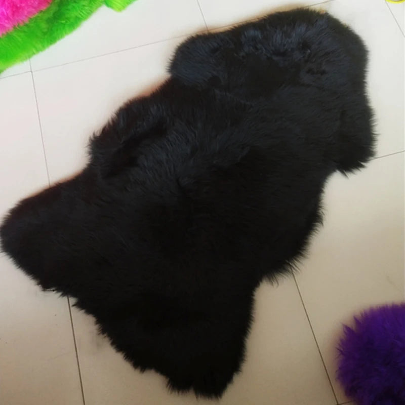 MS.Softex Natural Sheepskin Rug Bedroom Australian Sheepskin Floor Rug