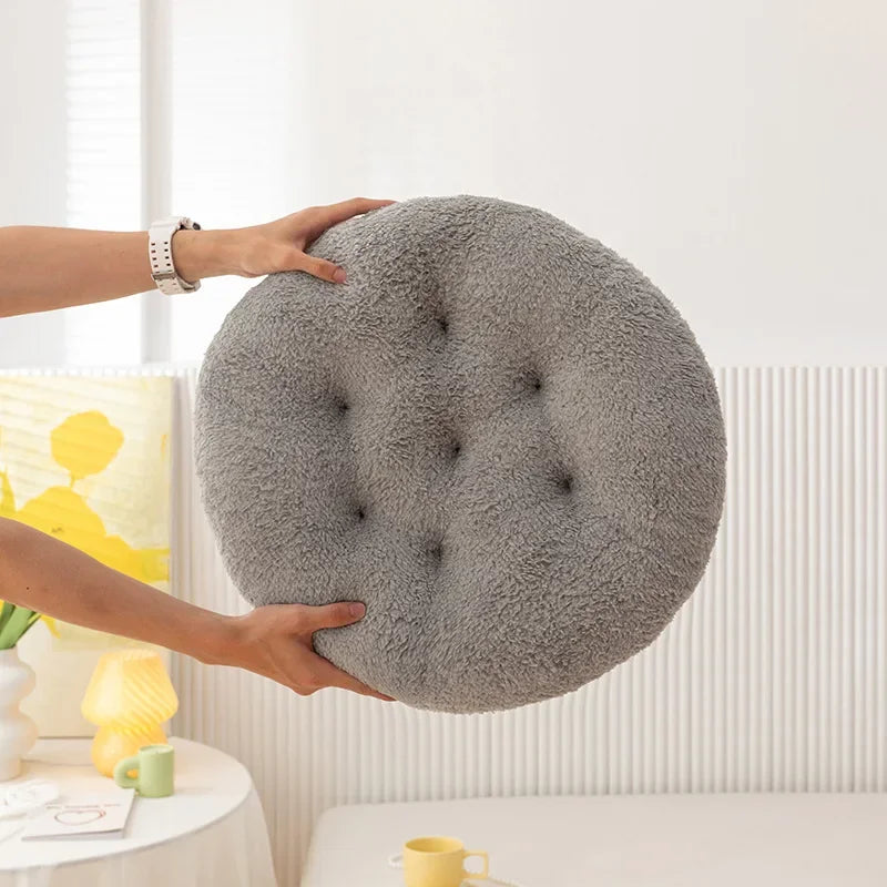 Luxury Round Plush Warm Chair Cushions Dining Chair Cushions