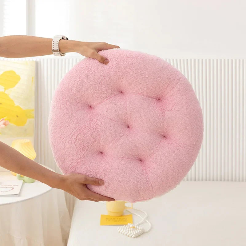 Luxury Round Plush Warm Chair Cushions Dining Chair Cushions