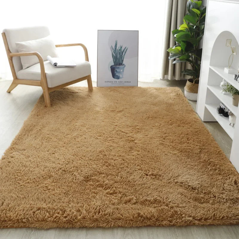 Carpet Modern Silk Wool Carpet Living Room Coffee Table Sofa Bed Carpet