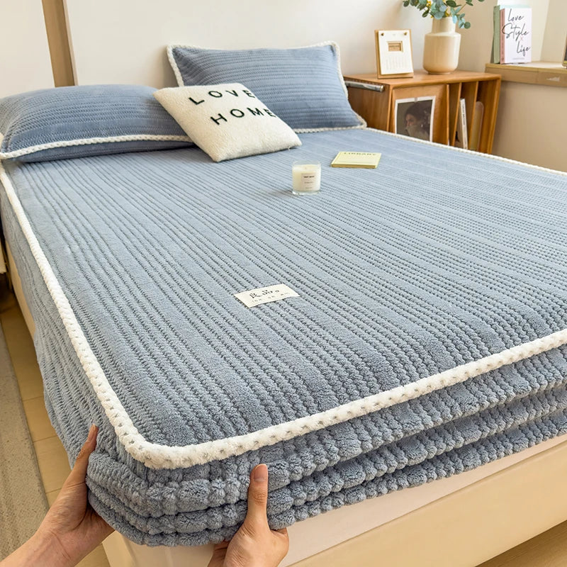 Bedsheet/Bed Sheet/fitted sheet/Single/Super Single/Queen/King Size Bedsheet Mattress Protector
