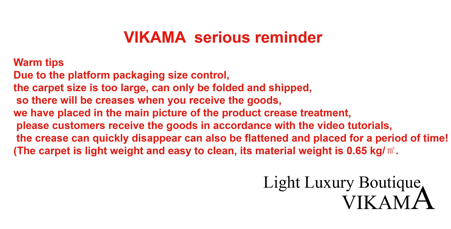 VIKAMA Children's Play Mat Carpet