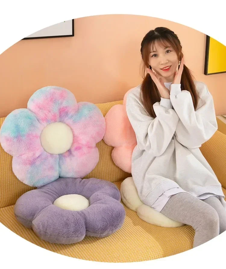 Flower Cushions Sofa Cushions Colorful Sun Flower Cushion