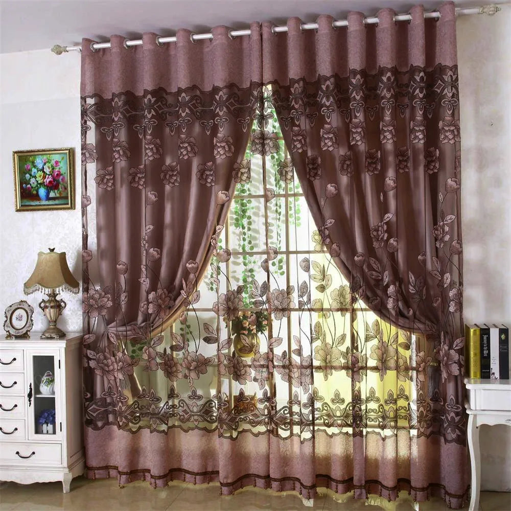 Curtains Floral Curtains for Living Room Curtains