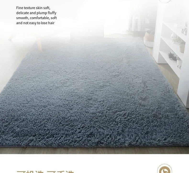 Carpet Modern Silk Wool Carpet Living Room Coffee Table Sofa Bed Carpet