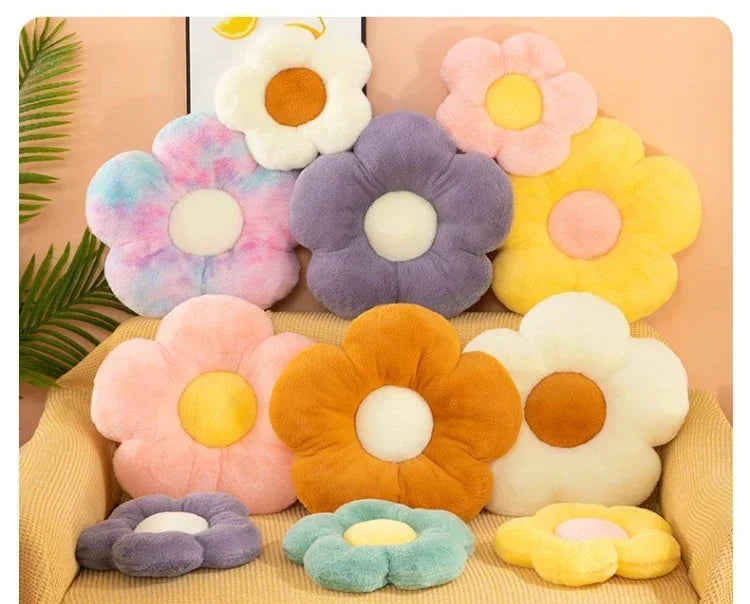 Flower Cushions Sofa Cushions Colorful Sun Flower Cushion