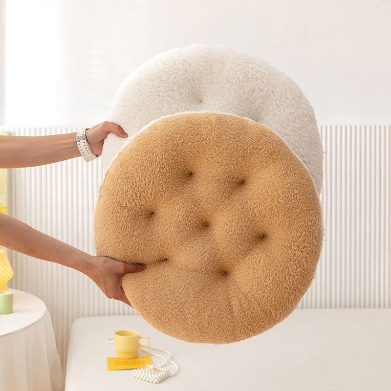 Luxury Round Plush Warm Chair Cushions Dining Chair Cushions
