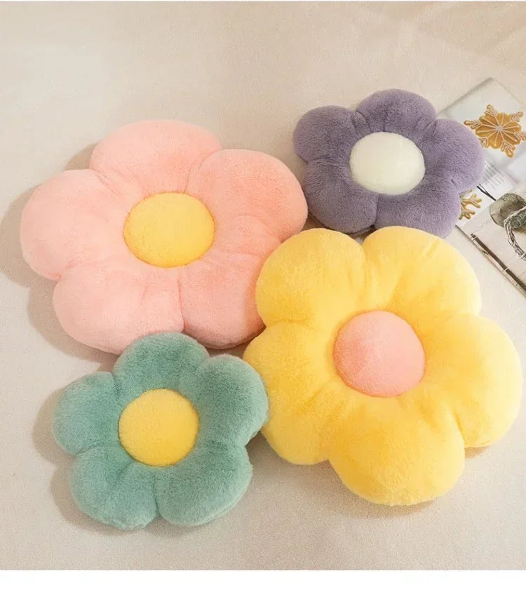 Flower Cushions Sofa Cushions Colorful Sun Flower Cushion