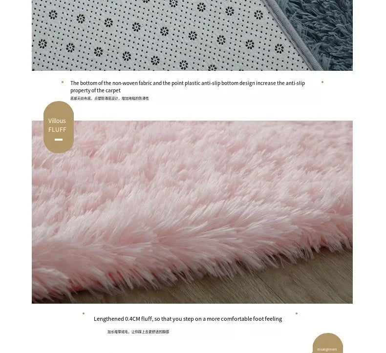 Carpet Modern Silk Wool Carpet Living Room Coffee Table Sofa Bed Carpet