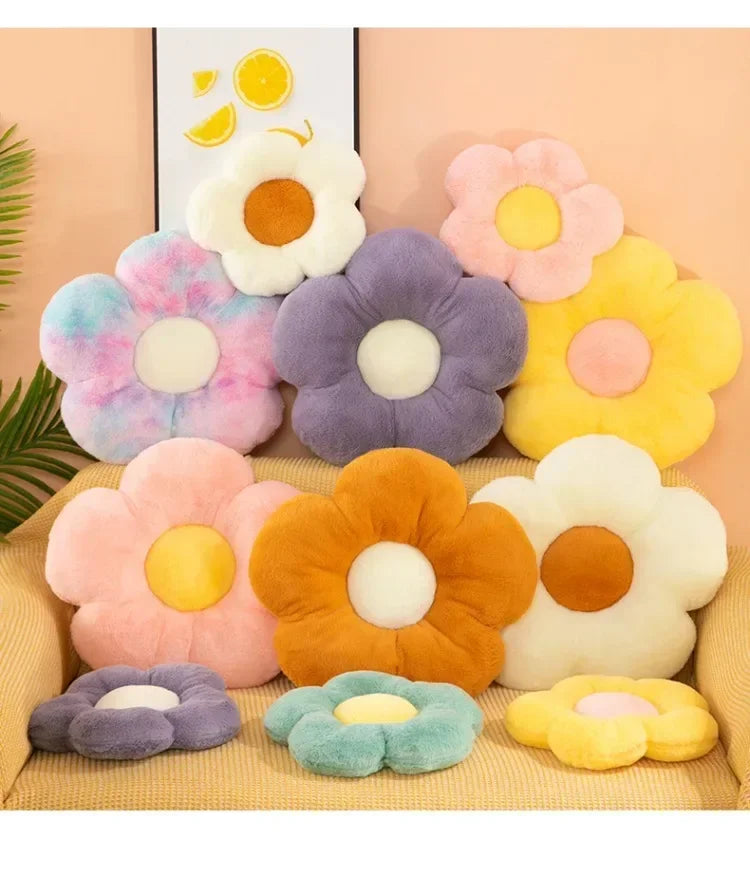 Flower Cushions Sofa Cushions Colorful Sun Flower Cushion