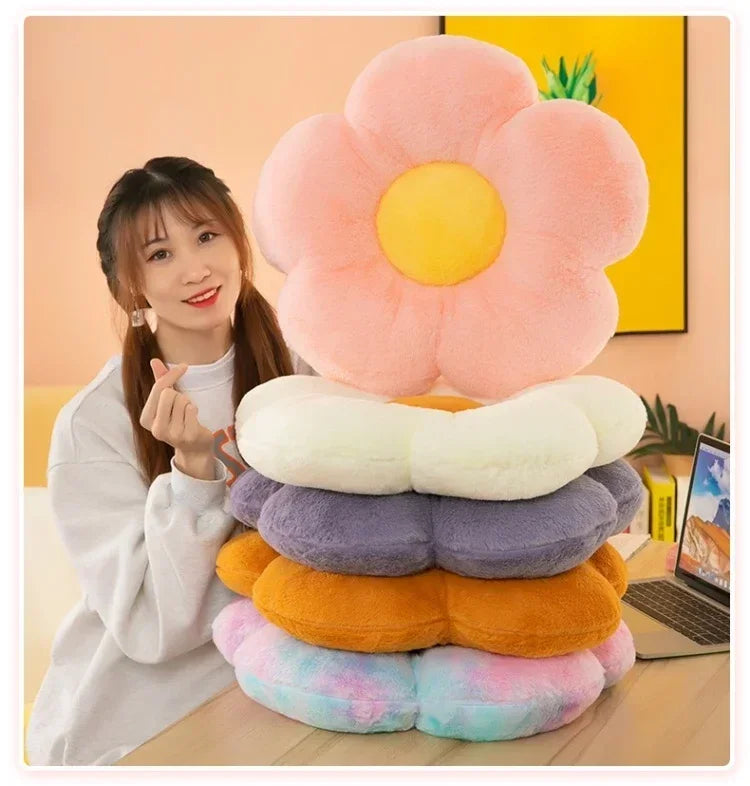 Flower Cushions Sofa Cushions Colorful Sun Flower Cushion