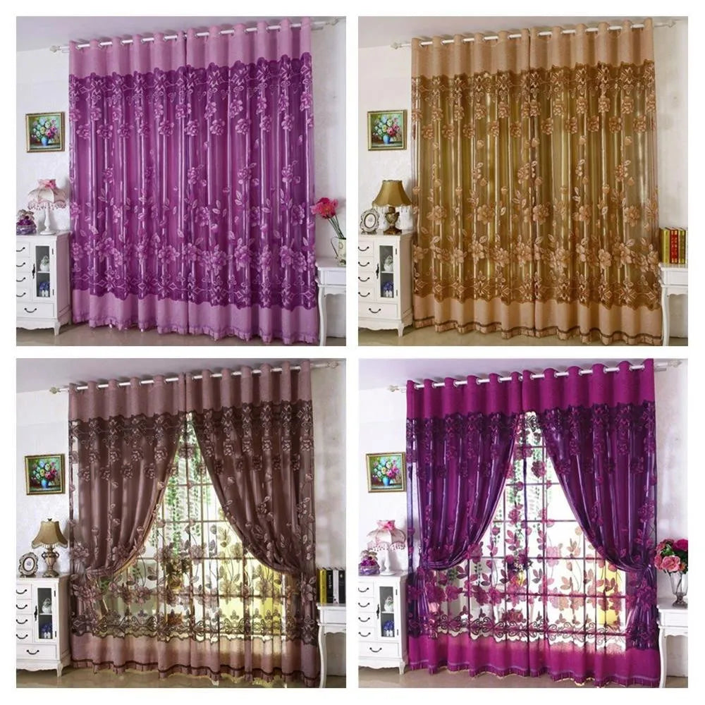 Curtains Floral Curtains for Living Room Curtains