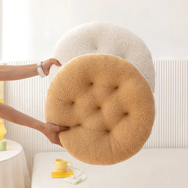 Luxury Round Plush Warm Chair Cushions Dining Chair Cushions