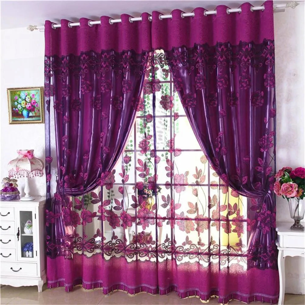 Curtains Floral Curtains for Living Room Curtains