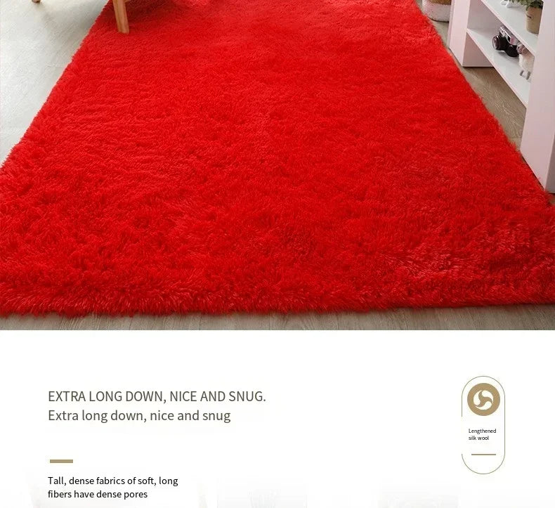 Carpet Modern Silk Wool Carpet Living Room Coffee Table Sofa Bed Carpet