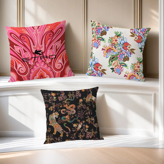 cushion cover Comfortable soft Pillow Case for Sofa Classic Living Room Fashion Home