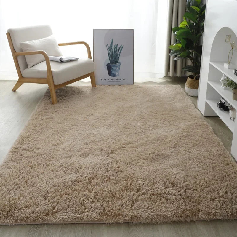 Carpet Modern Silk Wool Carpet Living Room Coffee Table Sofa Bed Carpet