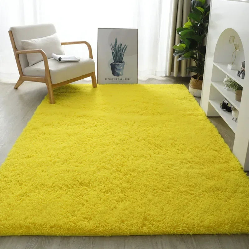 Carpet Modern Silk Wool Carpet Living Room Coffee Table Sofa Bed Carpet