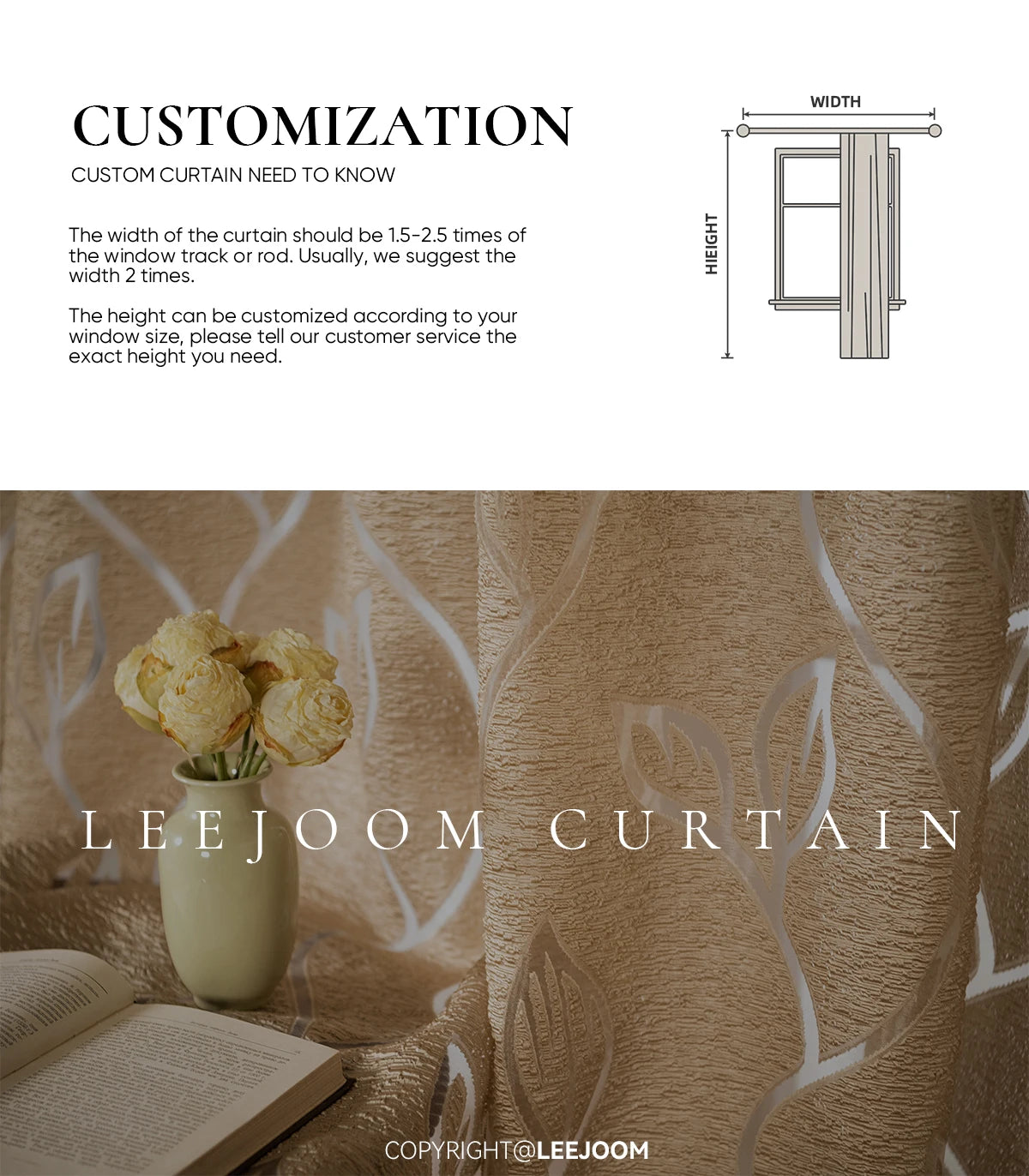 European Jacquard Curtains for Living Room Hollow Leaf Curtains