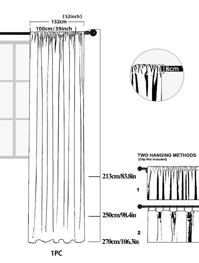 French New Style Lace Beaded Gauze Curtains Curtains 1PC