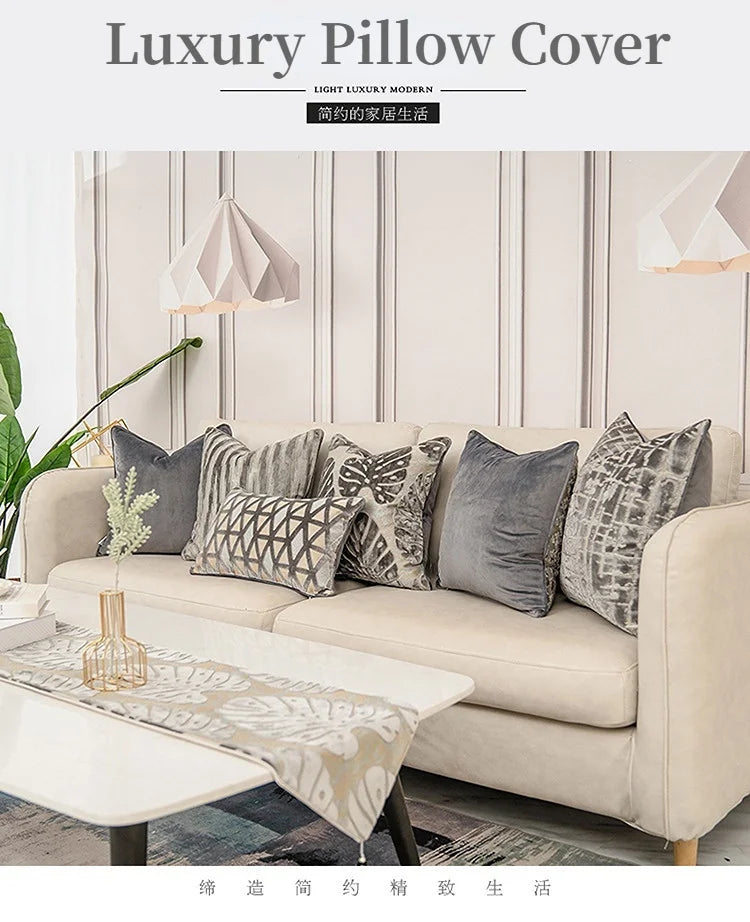 Cushion Luxury Cover High-end Decorative Pillow Cover