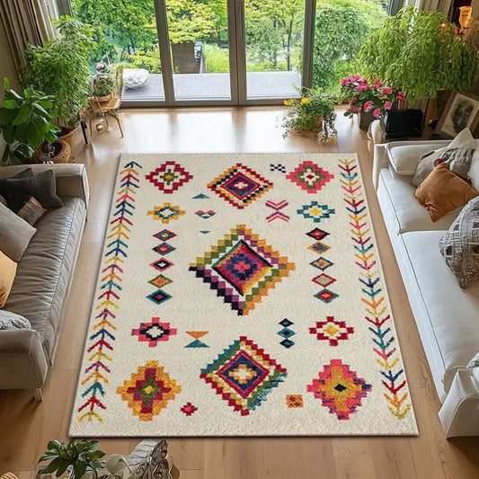 VIKAMA Persian Vintage Style Carpet Living Room Decorative