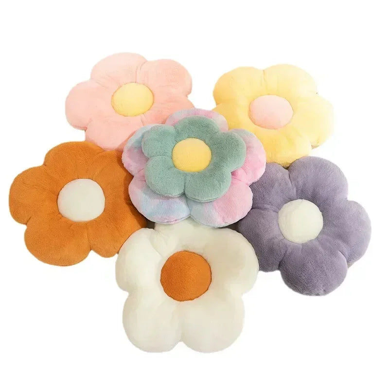 Flower Cushions Sofa Cushions Colorful Sun Flower Cushion