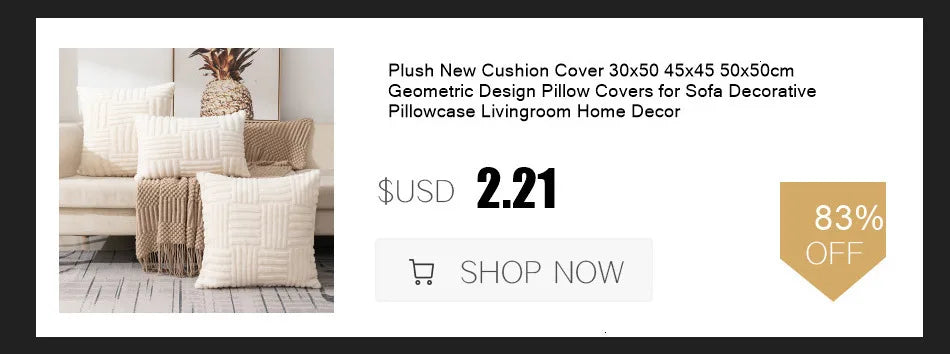 Cushion Luxury Cover High-end Decorative Pillow Cover