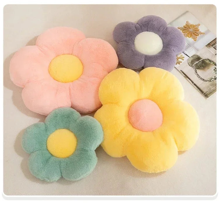 Flower Cushions Sofa Cushions Colorful Sun Flower Cushion