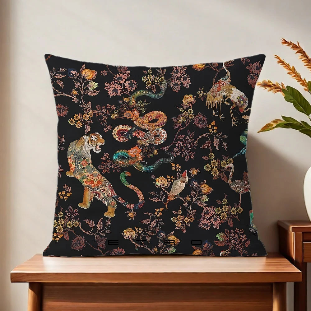 cushion cover Comfortable soft Pillow Case for Sofa Classic Living Room Fashion Home