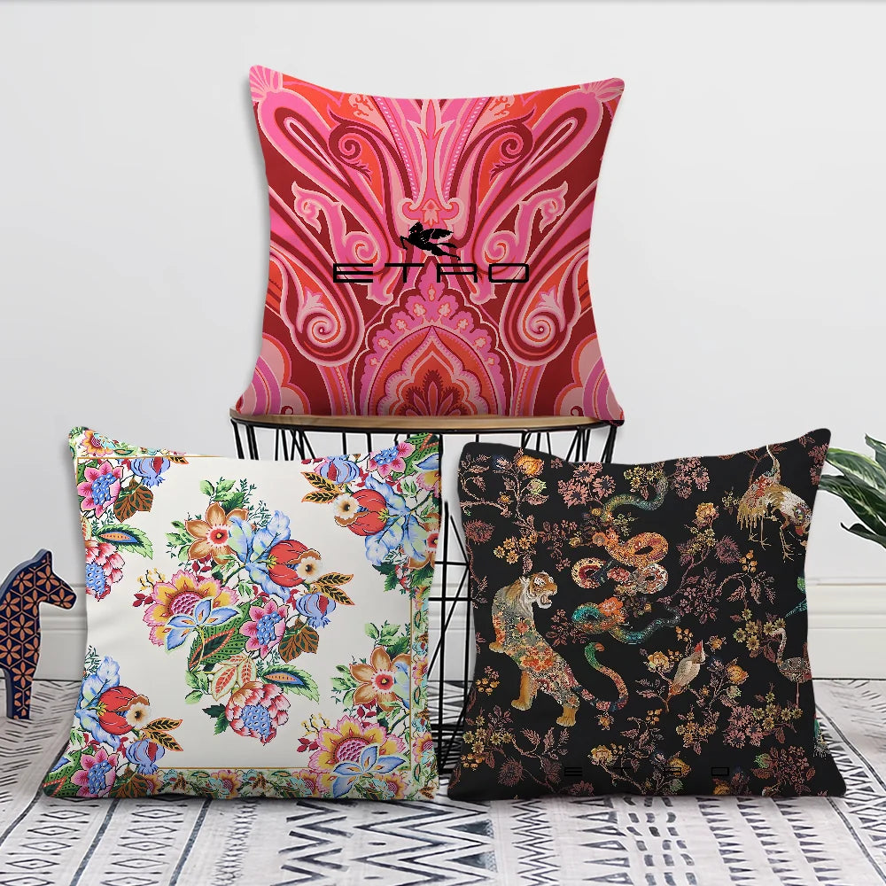 cushion cover Comfortable soft Pillow Case for Sofa Classic Living Room Fashion Home