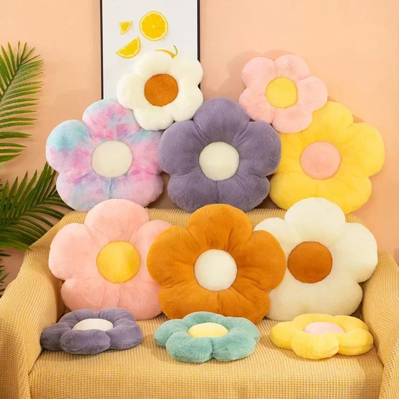 Flower Cushions Sofa Cushions Colorful Sun Flower Cushion