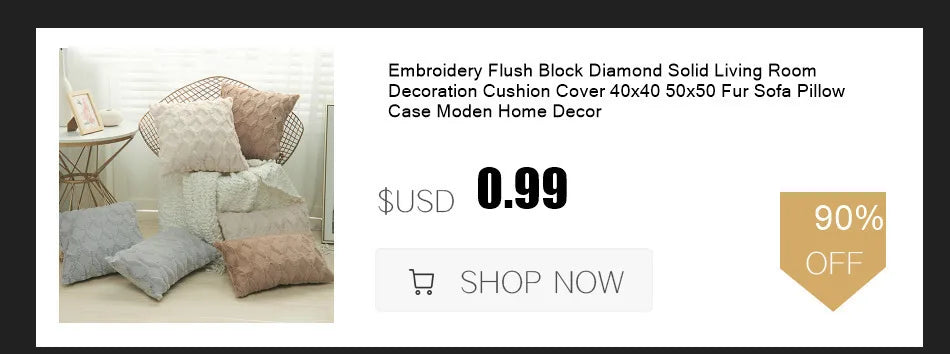 Cushion Luxury Cover High-end Decorative Pillow Cover