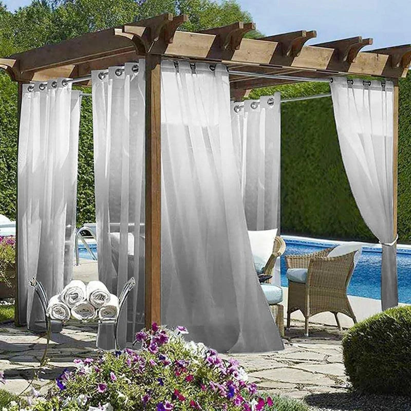 Gradient Colored Curtains Window Curtains Sheer Blackout Curtains