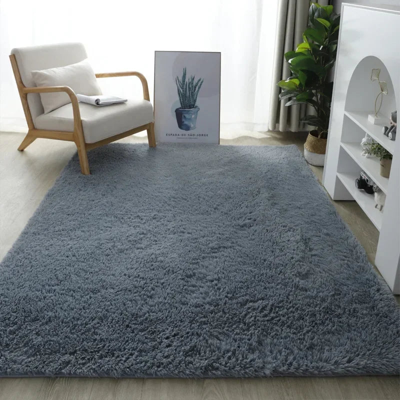 Carpet Modern Silk Wool Carpet Living Room Coffee Table Sofa Bed Carpet