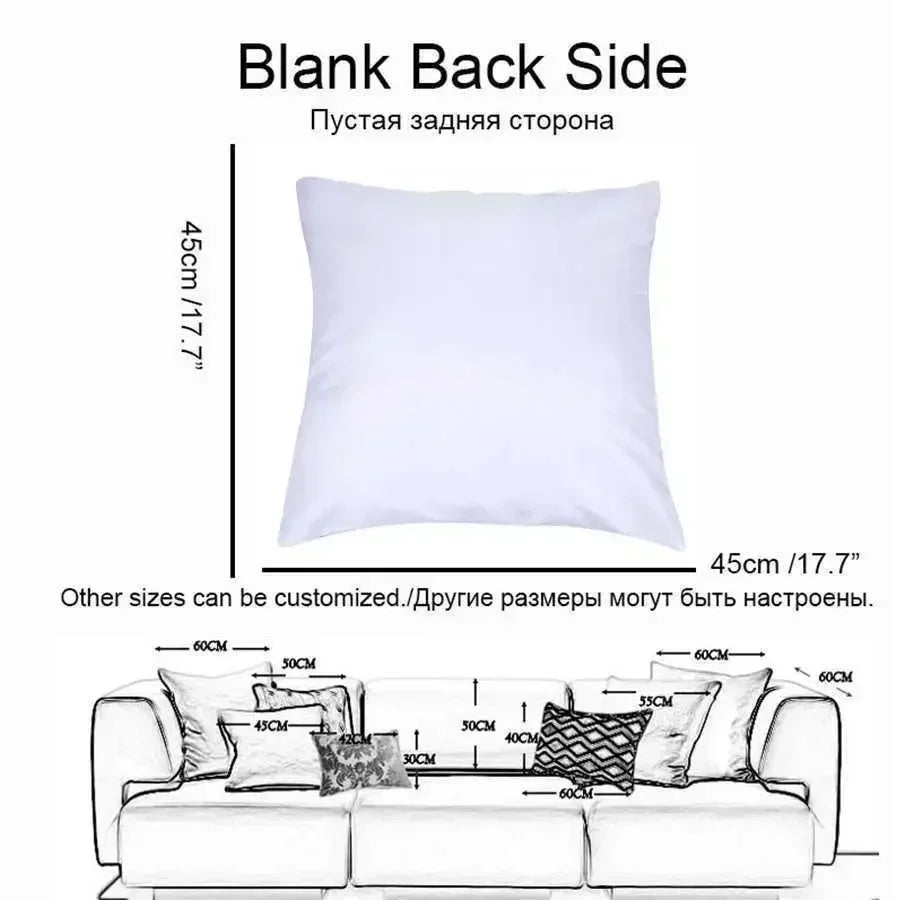 cushion cover Comfortable soft Pillow Case for Sofa Classic Living Room Fashion Home
