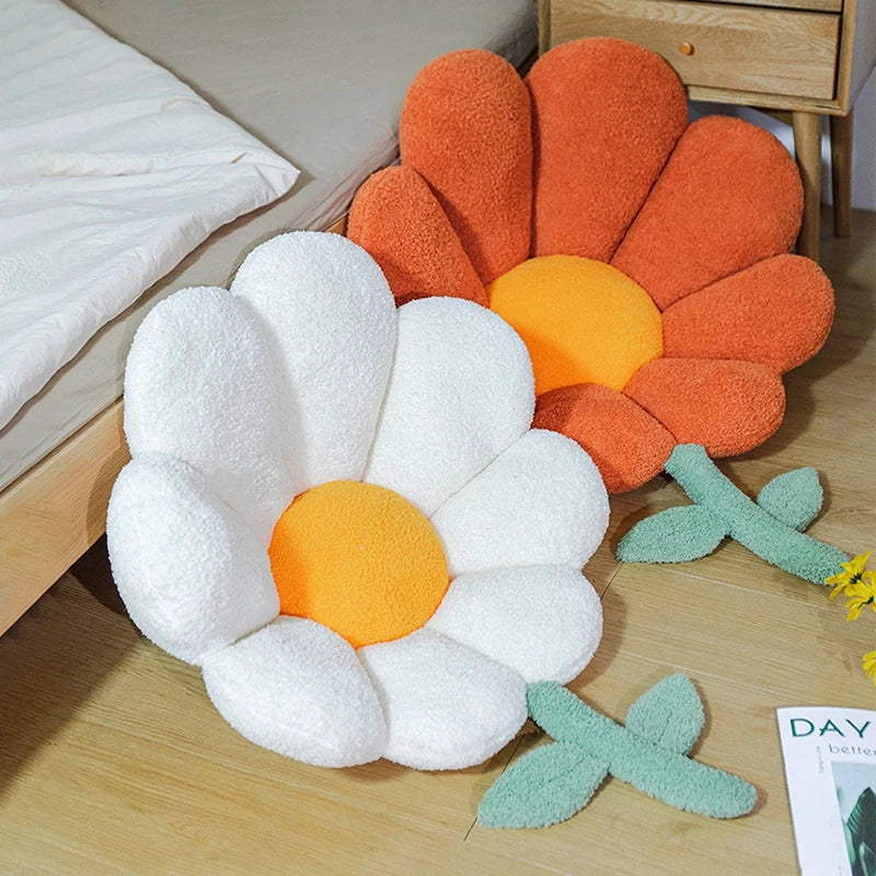 Ins Flower Cushion Office Chair Sitting Cushions