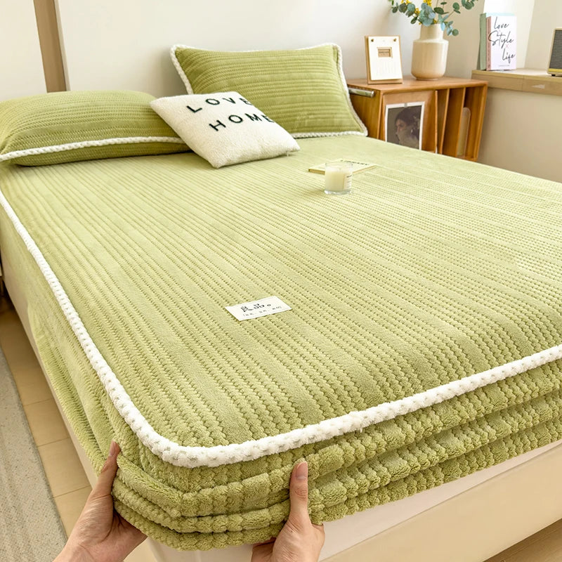 Bedsheet/Bed Sheet/fitted sheet/Single/Super Single/Queen/King Size Bedsheet Mattress Protector