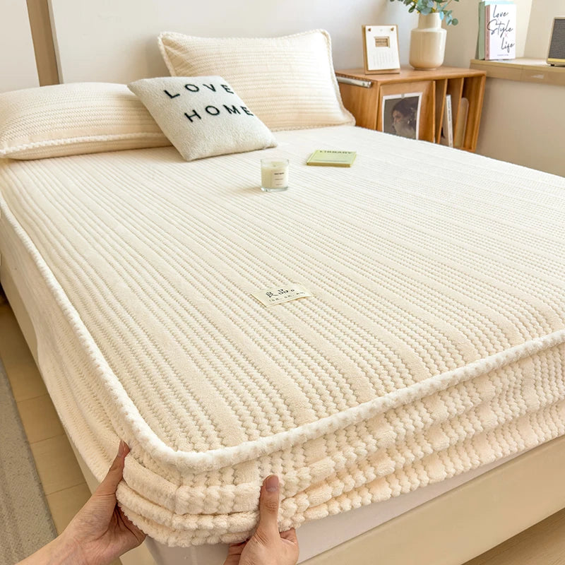 Bedsheet/Bed Sheet/fitted sheet/Single/Super Single/Queen/King Size Bedsheet Mattress Protector