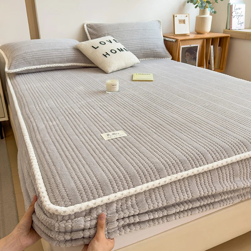 Bedsheet/Bed Sheet/fitted sheet/Single/Super Single/Queen/King Size Bedsheet Mattress Protector
