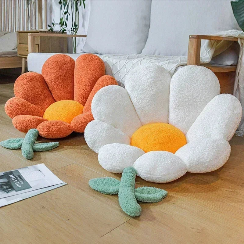 Ins Flower Cushion Office Chair Sitting Cushions