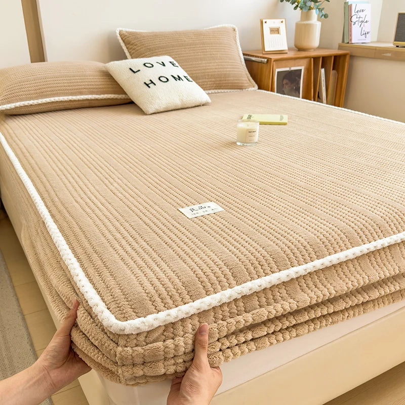 Bedsheet/Bed Sheet/fitted sheet/Single/Super Single/Queen/King Size Bedsheet Mattress Protector